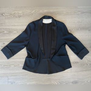 Aritzia Wilfred Chevalier Short Jacket Black